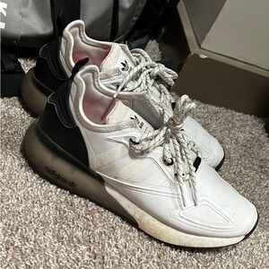 Adidas White and Black Athletic Shoes